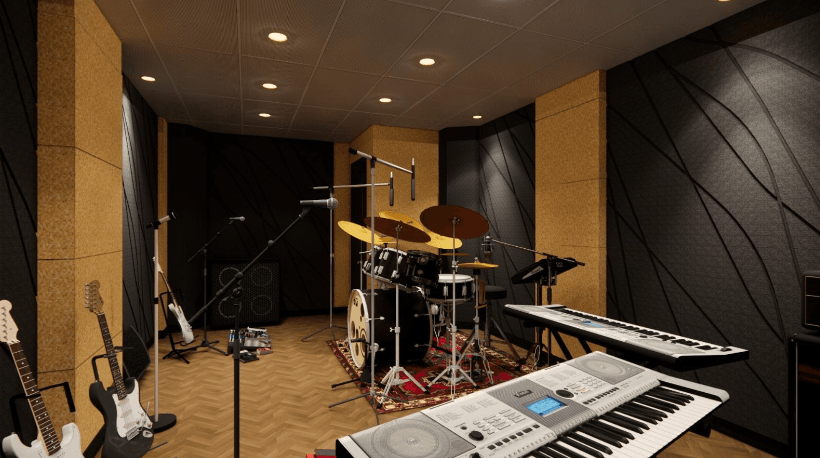 The band room