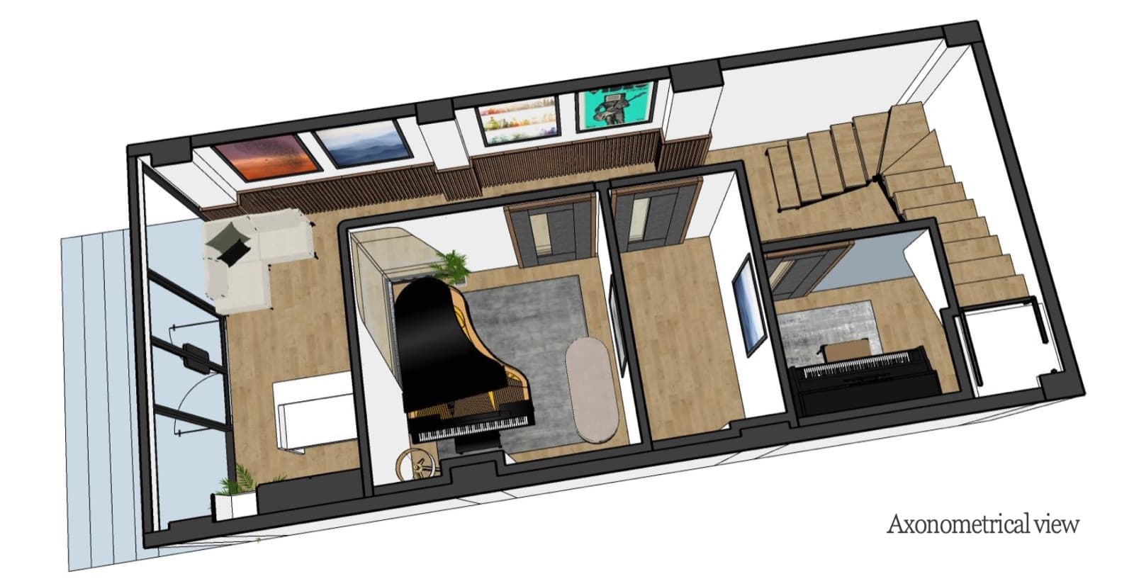 First floor, from above